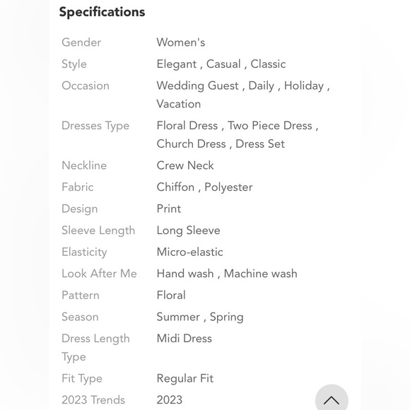 Two piece Light In The Box party dress. Never worn. NWOT - Picture 9 of 9